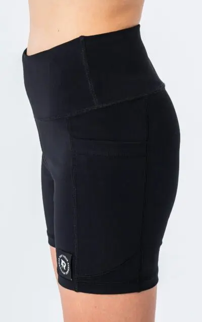 STITCH SHORTS BLACK - Image 3