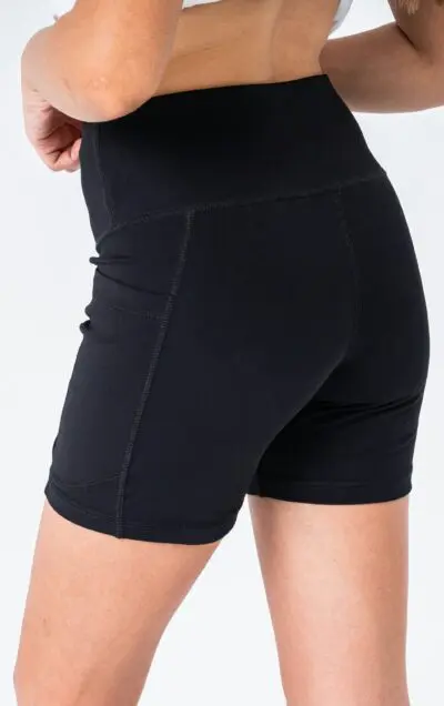 STITCH SHORTS BLACK - Image 4