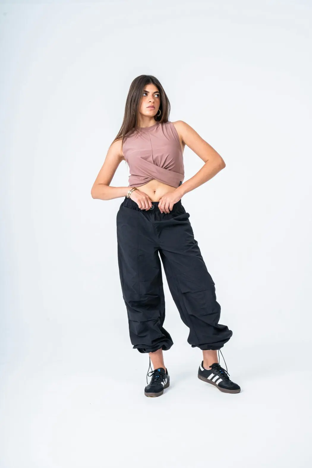 CARGO BLACK PANTS - Image 6