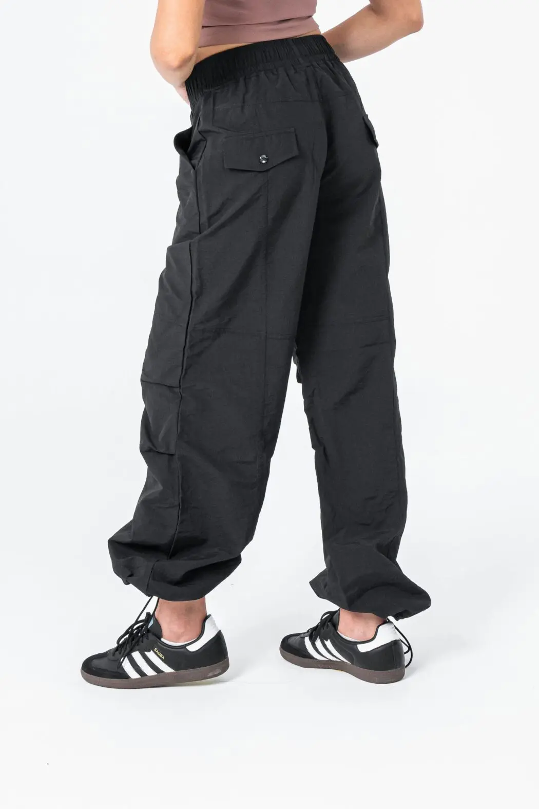 CARGO BLACK PANTS - Image 5
