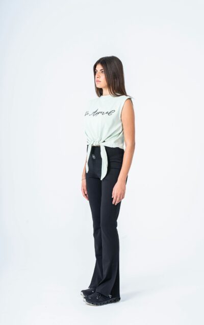 FLAIRED PANTS BLACK - Image 5