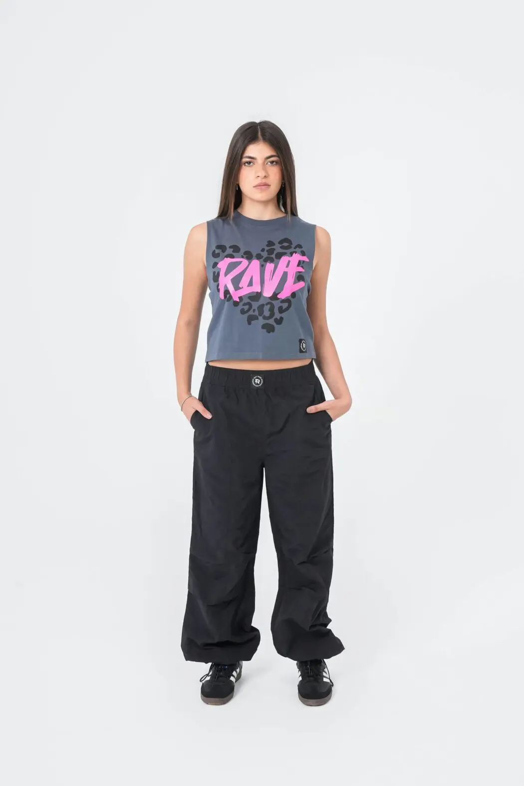 CARGO BLACK PANTS